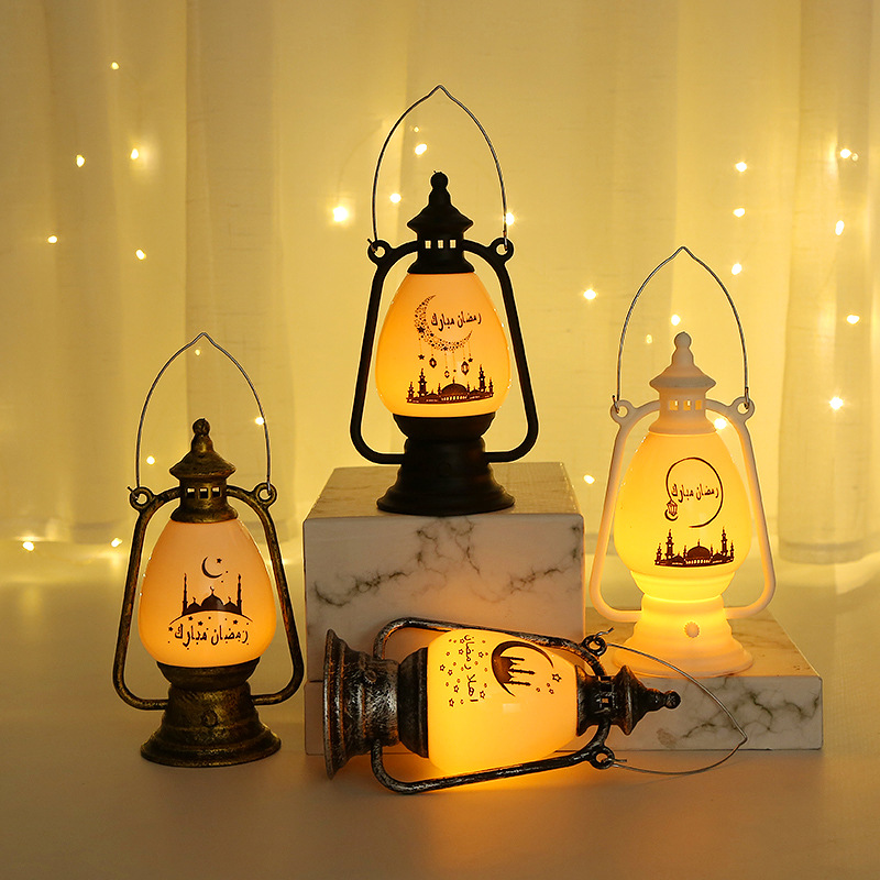Ranadan Eid electronic candles, candlesticks, wind lamps, handicrafts, Arab-style lanterns, study lighting fixtures Application Scenario