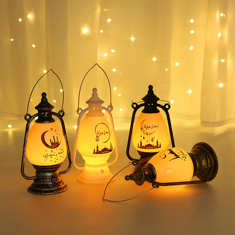 Ranadan Eid electronic candles, candlesticks, wind lamps, handicrafts, Arab-style lanterns, study lighting fixtures Specification image