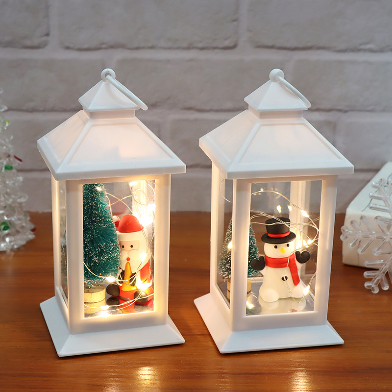 Cross-border Christmas small lanterns, decorative string lanterns, festival gifts, home atmosphere decorative items in stock Specification image