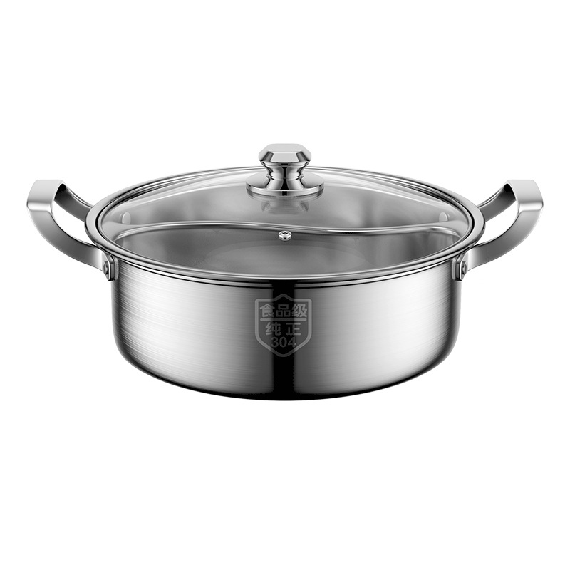 المقلاة المطاطية المصنوعة من الفولاذ غير القابل للصدأ 304 أوعية أواني المقلاة Item Picture