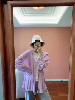 HANJI's 2022 new summer ice Silk lightweight outdoor casual women's sun protection clothing, featuring genuine Fairy sun protection clothing Application Scenario