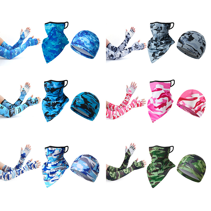 夏季冰丝袖套女防晒手袖护臂男士手套护袖长款手臂冰套袖袖子薄