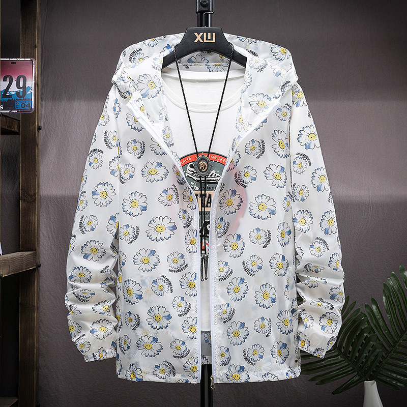2022 New factory direct sales summer breathable sun-protective clothing, men's camouflage clothing, skin trench coats, women's hooded fashionable sun-protective clothing Specification image