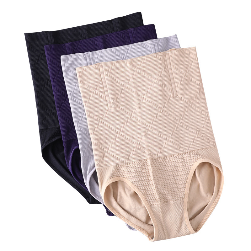 High-waisted postpartum seamless belly tightening pants, seamless belly tightening pants, stomach tightening, buttocks lifting, body shaping and beauty pants, women's body shaping pants Specification image