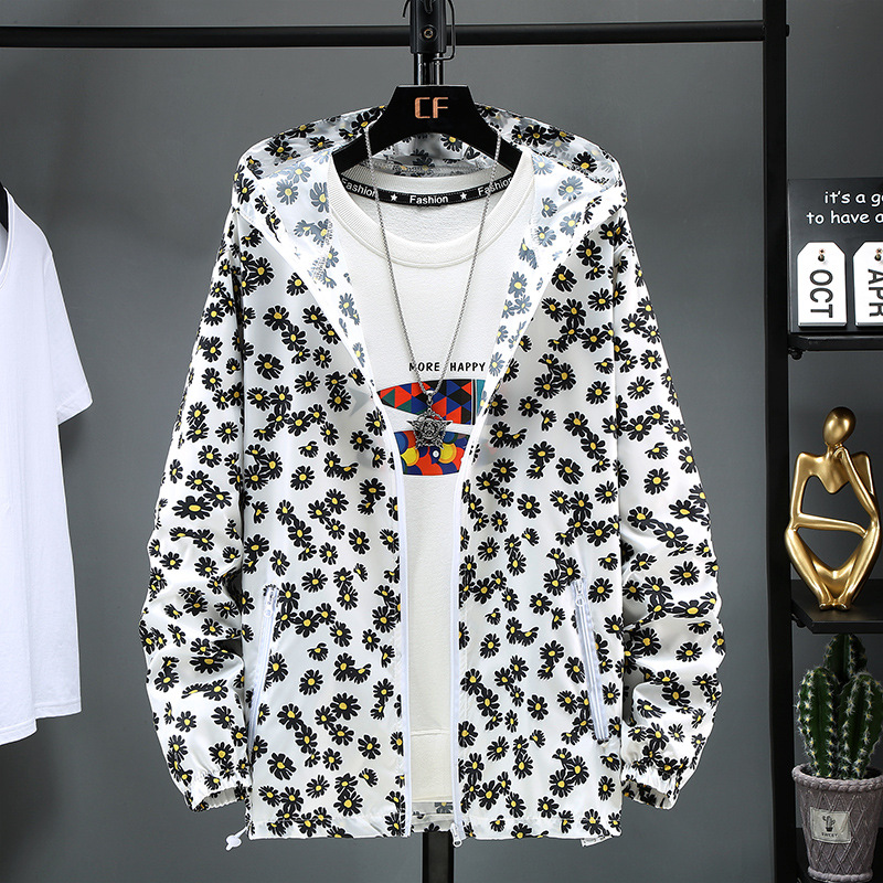 Men's summer sun protection jackets, thin and breathable couple skin wear, outdoor sports windbreakers, women's summer sun protection clothing wholesale Specification image