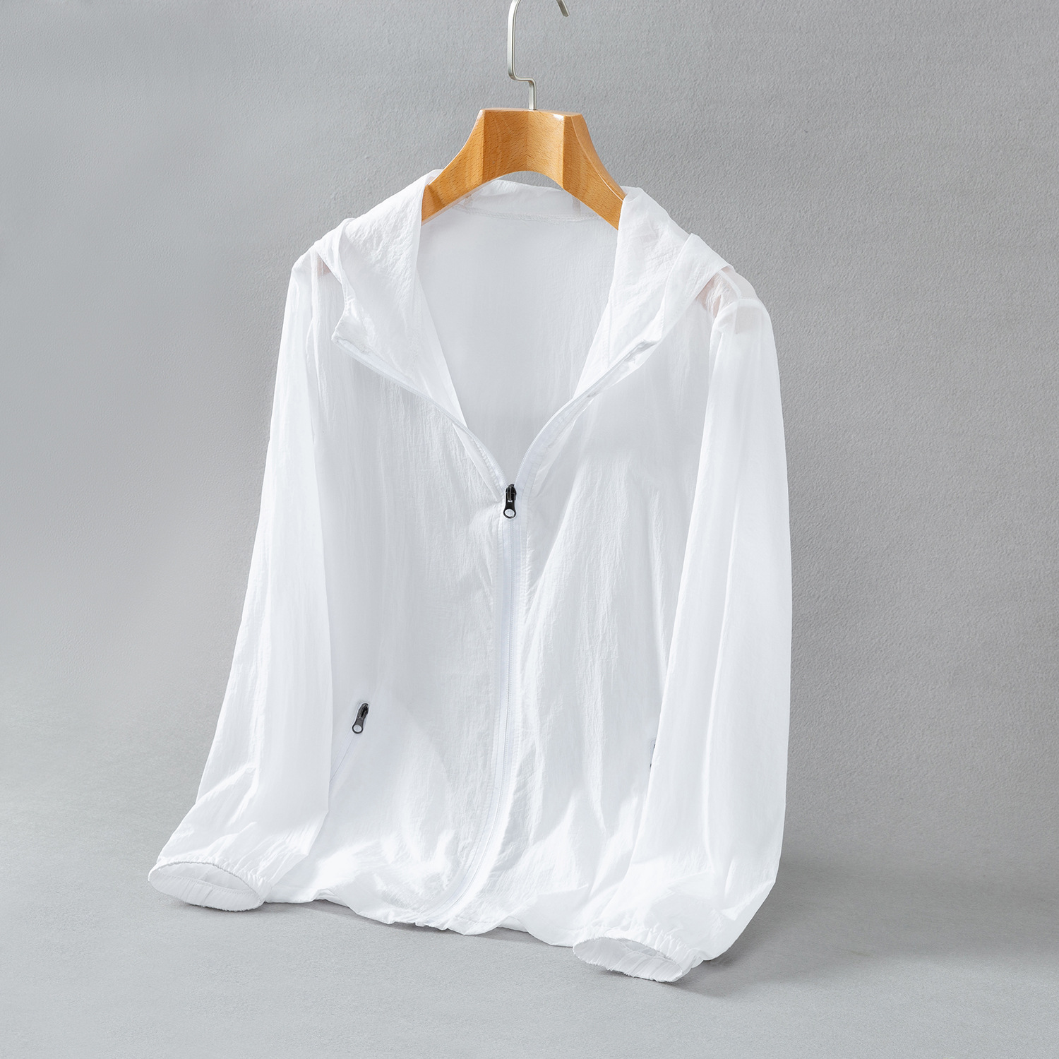 Cross-border fishing suits made of wrinkled fabric and breathable 2021 summer sun-protective clothing for couples, UV-resistant outdoor sun-protective clothing for men Specification image