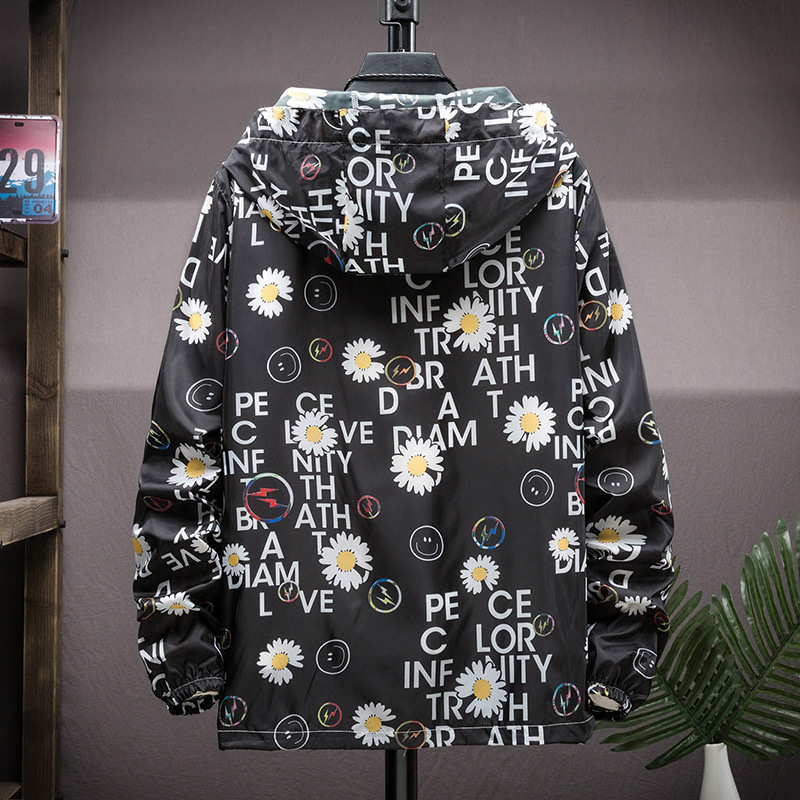 Men's summer thin and breathable sun-protective clothing 2022 outdoor trend Korean-style cool thin sun-protective clothing wholesale Specification image
