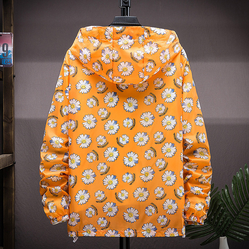 2022 New factory direct sales summer breathable sun-protective clothing, men's camouflage clothing, skin trench coats, women's hooded fashionable sun-protective clothing details Picture