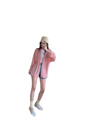 HANJI's 2022 new summer ice Silk lightweight outdoor casual women's sun protection clothing, featuring genuine Fairy sun protection clothing Item Picture