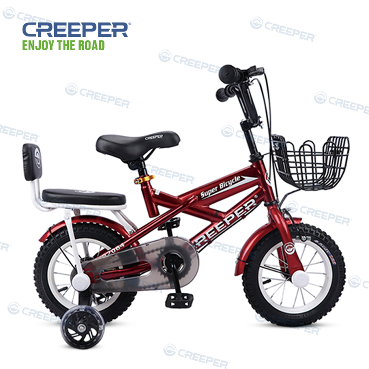 1 Children's bicycle 12 14 16 20 Metallic multi-color auxiliary tricycle CREEPER Application Scenario
