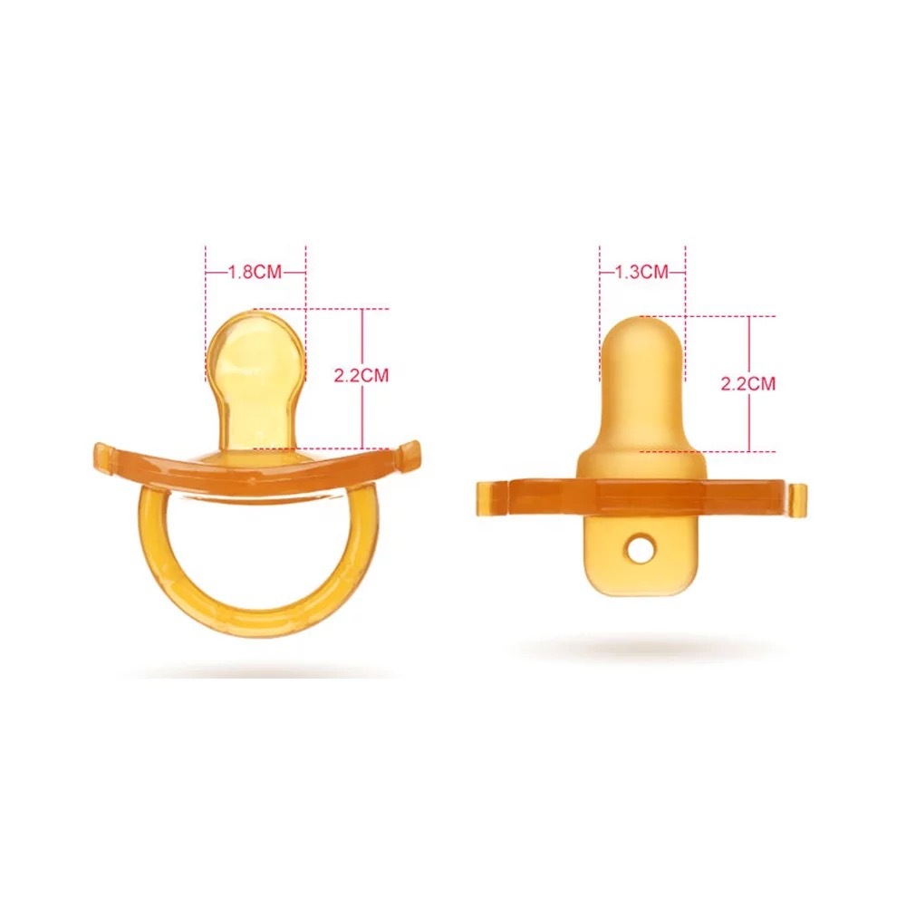 Pacifier for newborn babies, soft liquid silicone, anti-flatulence, baby sleeping wonder, realistic duckbill Application Scenario