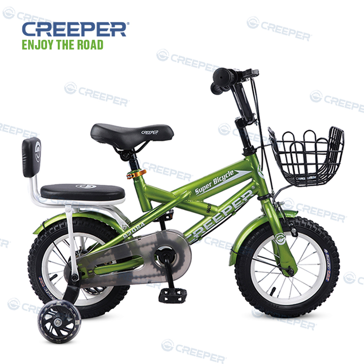 1 Children's bicycle 12 14 16 20 Metallic multi-color auxiliary tricycle CREEPER