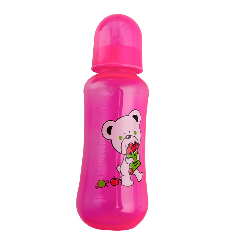 مصنعي زجاجة الحليب "OEM" 280ML "التي تُطعم السمك بالألوان الملونة Item Picture
