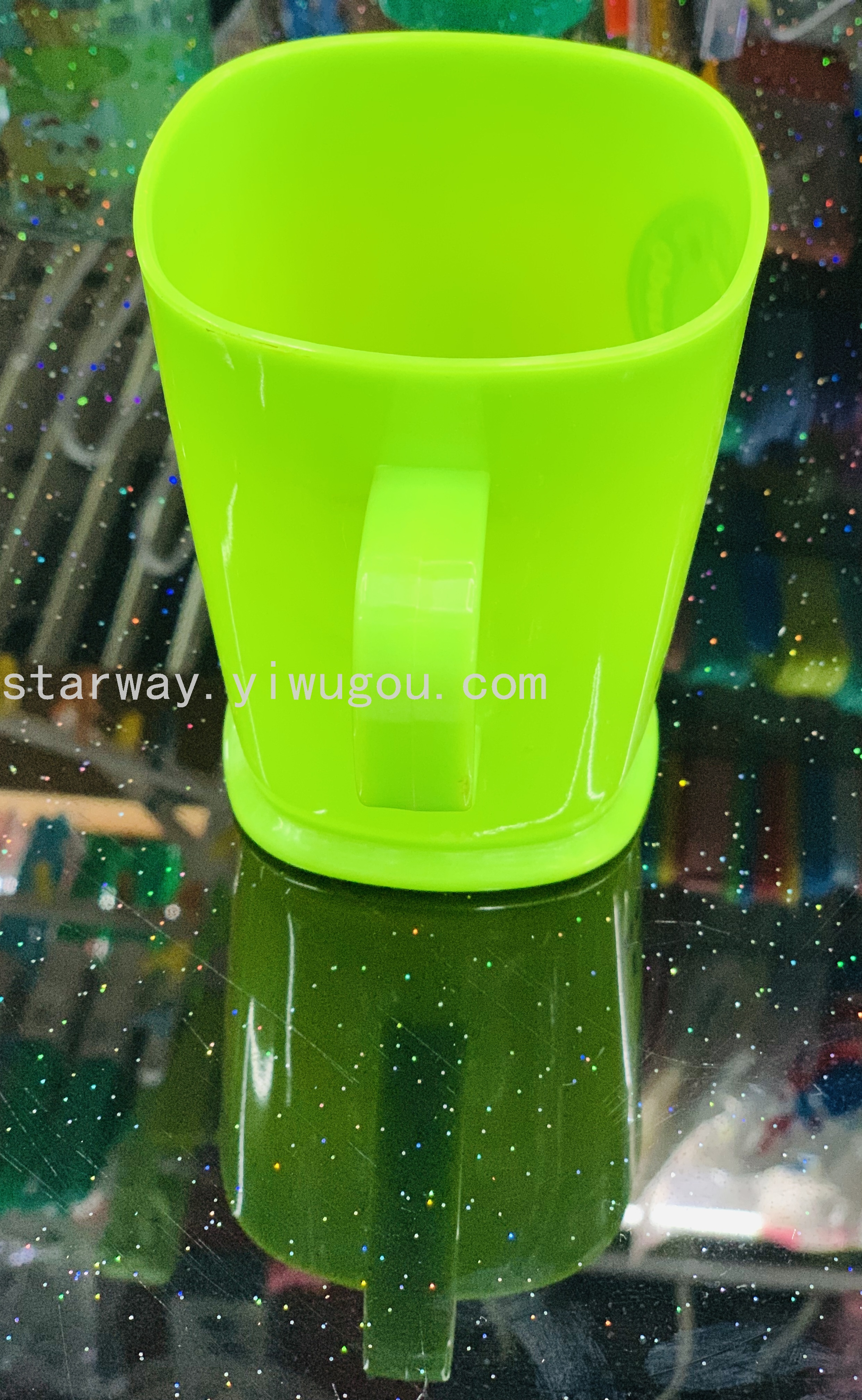 Juice cup, washbasin cup, plastic water cup, transparent plastic cup, cartoon plastic cup, mixed-color plastic cup Item Picture