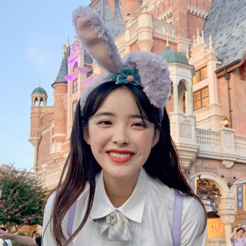 Children's Rabbit Ears Star Deilu Hair Band Amusement Park The Same Hair Card Hair Accessories Fairy Forest Net Red Hair Headband Specification drawing