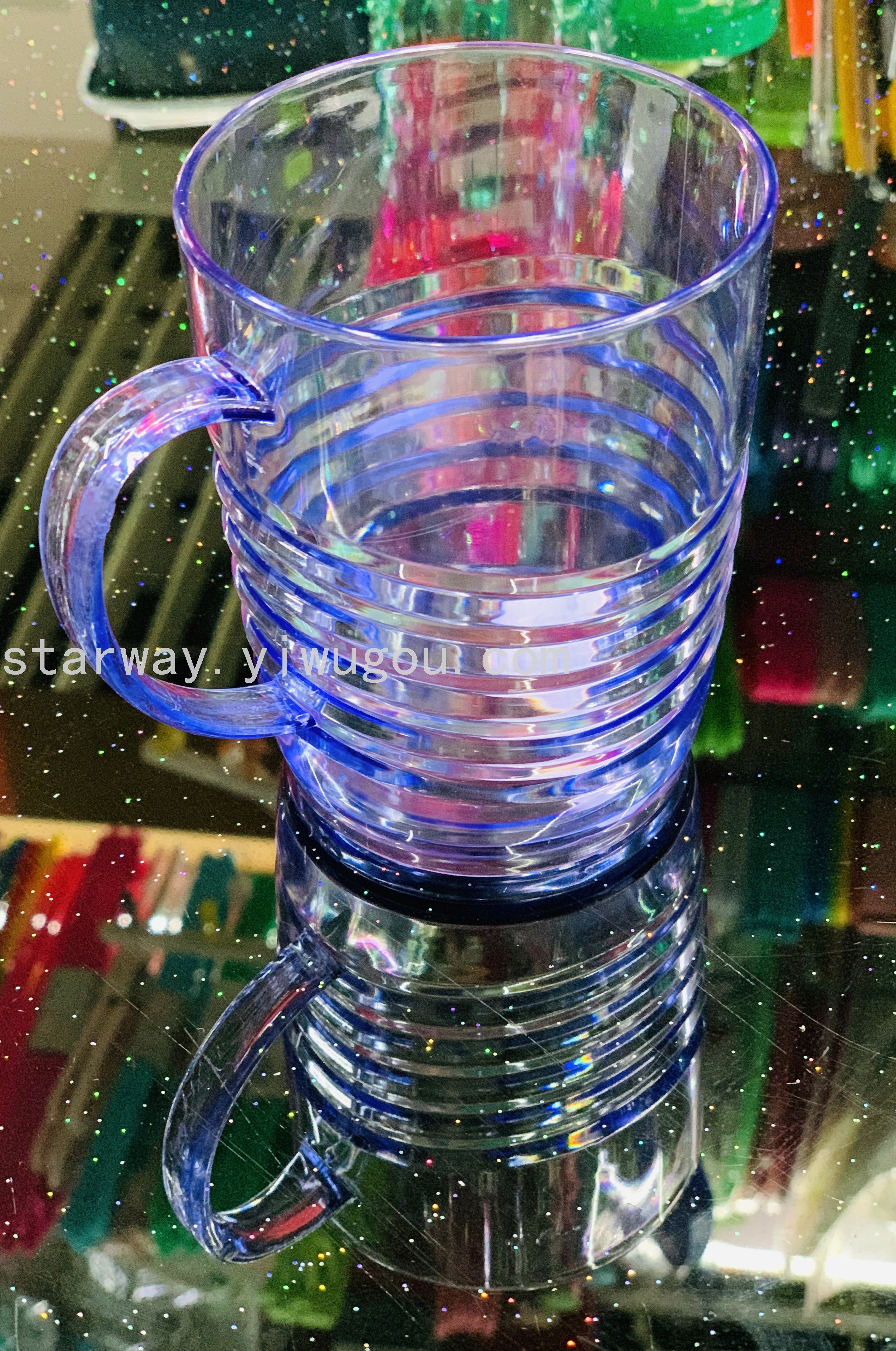 Juice cup, washbasin cup, plastic water cup, transparent plastic cup, cartoon plastic cup, mixed-color plastic cup Item Picture