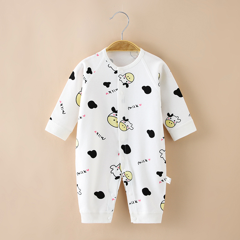 Baby onesies fall new bottom underwear cotton long sleeves men and women baby haka crawl clothes newborn clothes