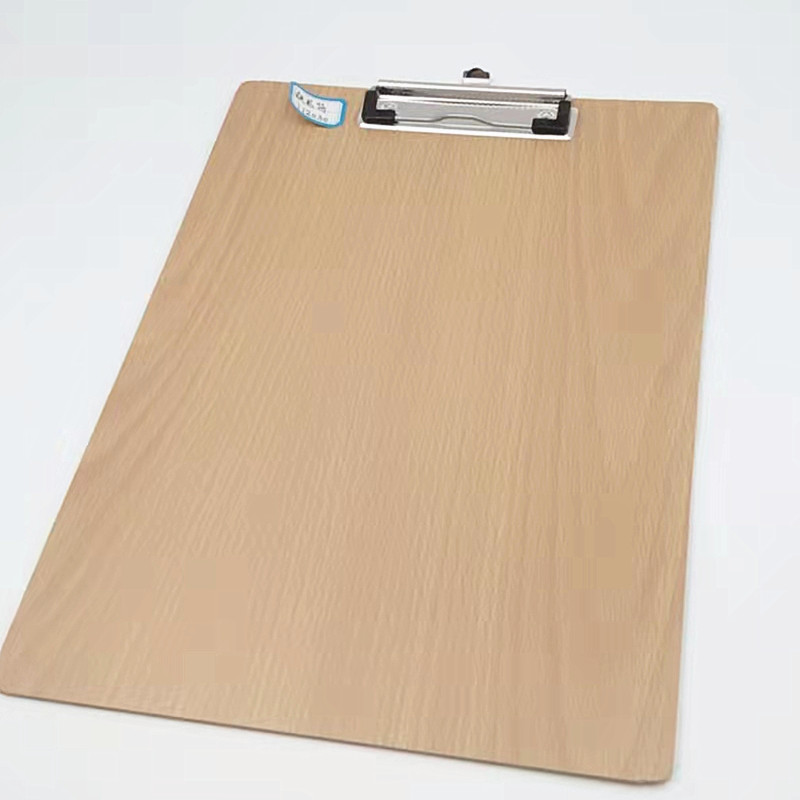Thickened wooden hanging board clamp, A4 folder pad, writing board clamp, menu paper clamp, office supplies flat board clamp Application Scenario