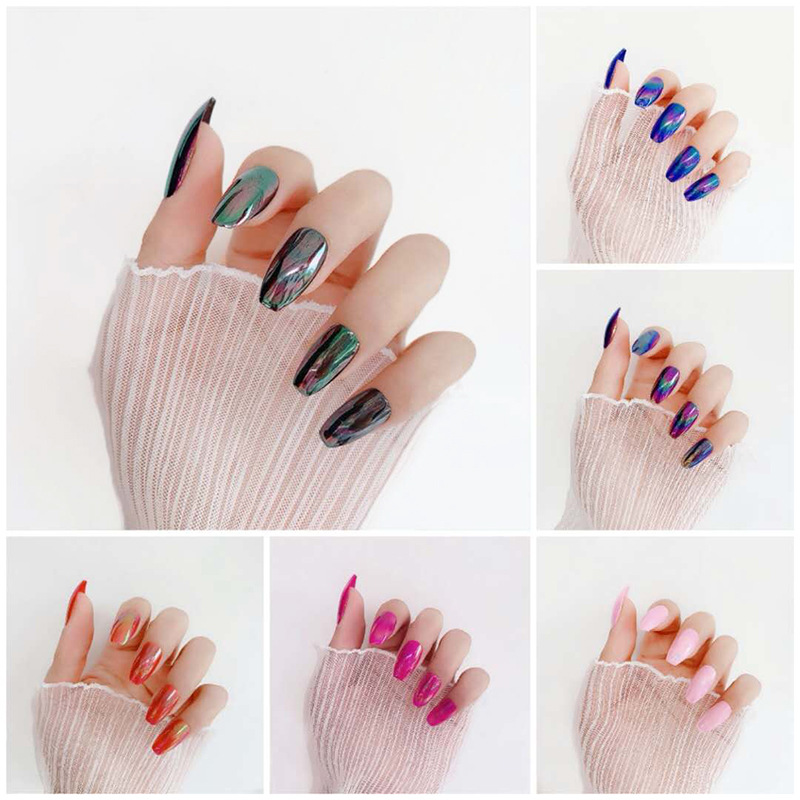 Nail patch Nail patch wearable nail patch Wearable female auroral nail patch removable nail patch