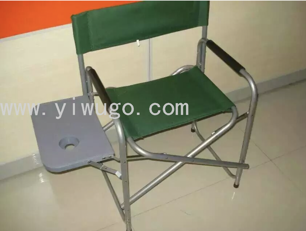 Director chair + table Folding leisure chair with table for easy carrying