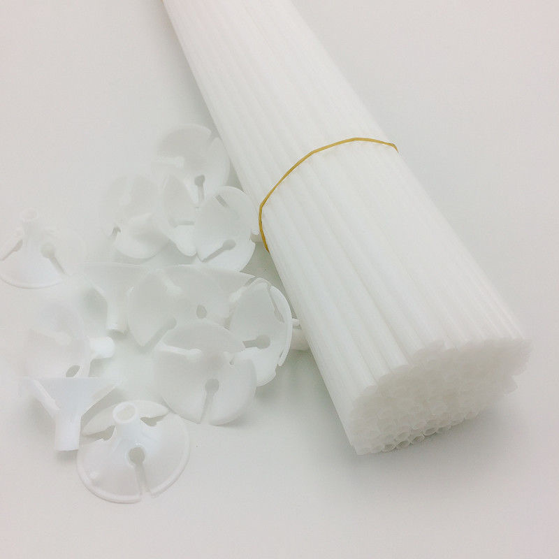 Wholesale of 40cm transparent balloon support rods, 100 balloons per bundle, for festival and wedding decoration balloon accessories Item Picture