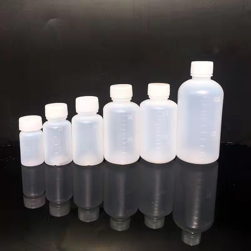 Multi-kesheng plastic bottle liquid dispensing bottle, liquid agent plastic packaging small bottle, graduated bottle with cap, leak-proof Application Scenario