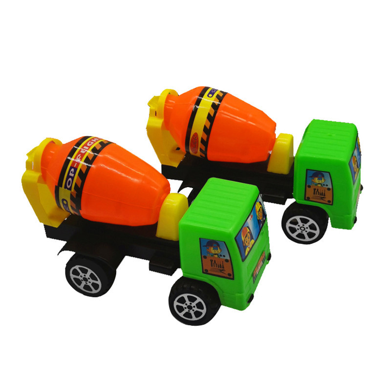 U017B mixer truck +10 toy engineering vehicle models Yiwu Eryuan Store Cross-border Department Store franchise supply wholesale