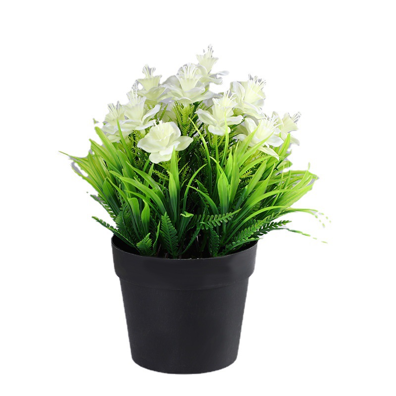 Artificial flower plastic, artificial colorful small flowers, creative decorative items for home, office and supermarket use, in stock Item Picture