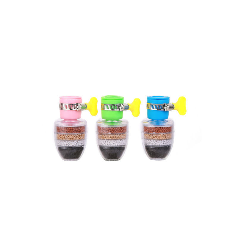 Factory direct sales of six-layer filter faucets, splash-proof shower heads, kitchen rotatable joints for extension Item Picture