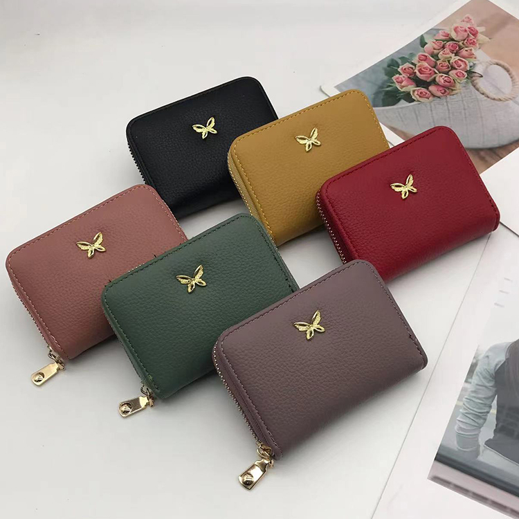 A tripod case bag 23325 wallet women's short small wallet student wallet card bag