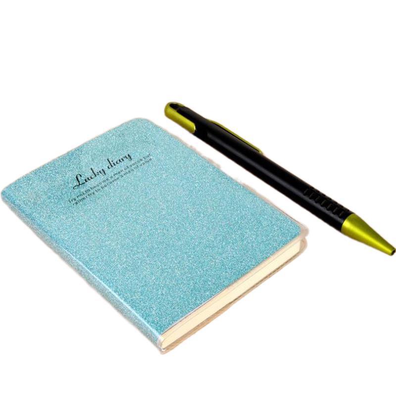 Creative rubber-covered notepads, Korean stationery, student soft copy, student notebooks, diary wholesale Item Picture