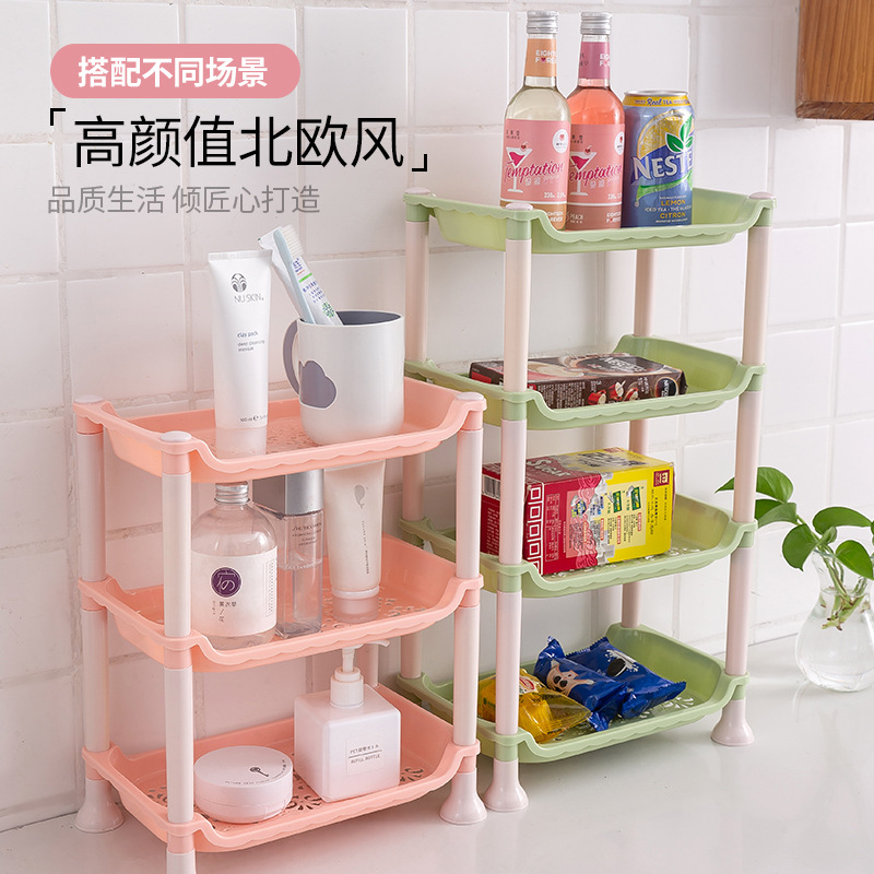 Y109-5502 Kitchen storage rack Dish rack Bathroom storage rack Bedroom storage rack Multi-layer assembly storage rack