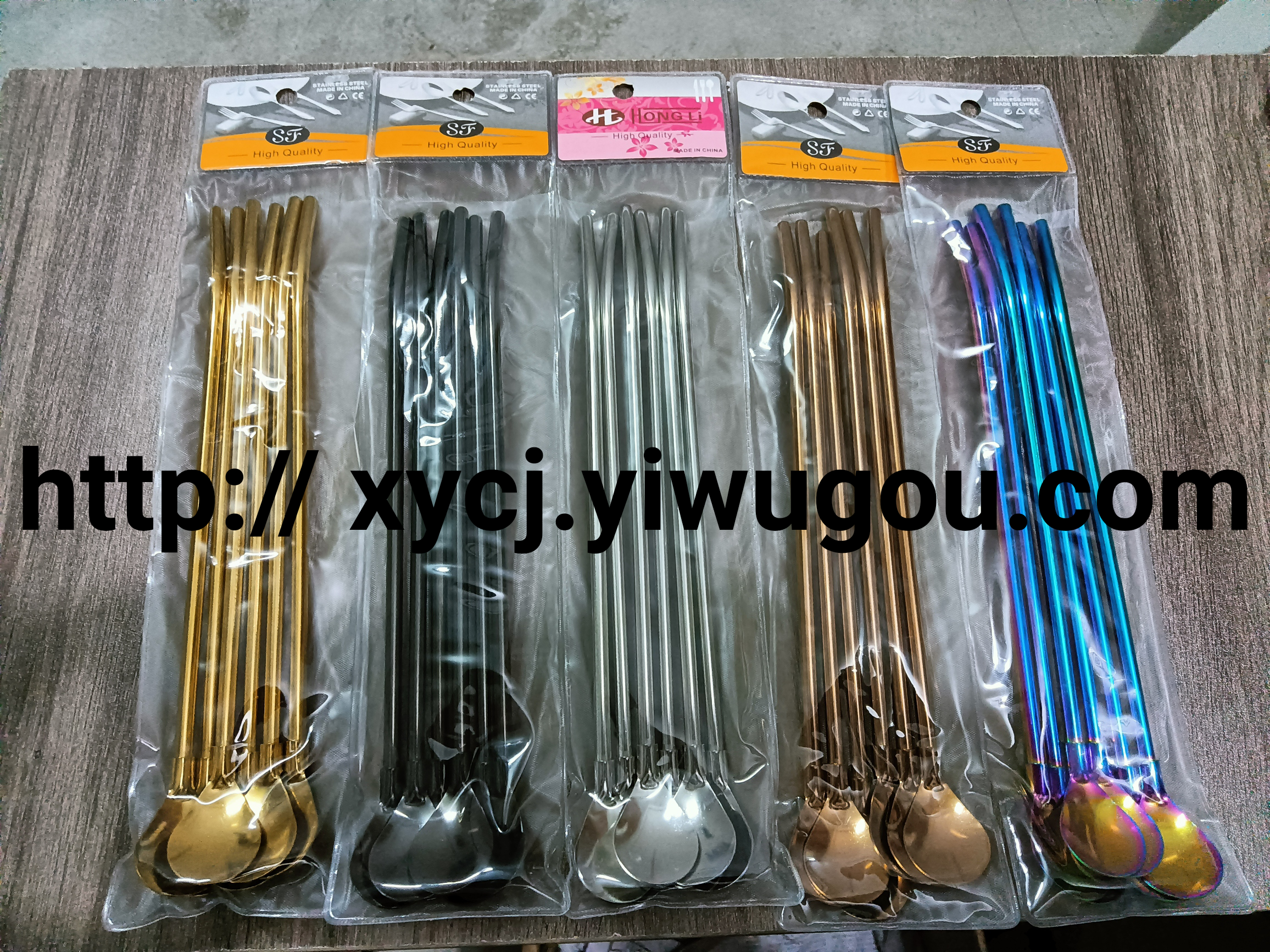 New stainless steel straw, straw spoon