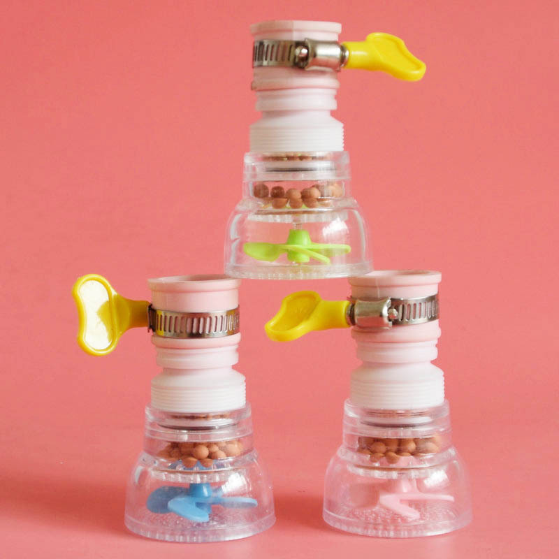 Fourth-generation faucet, shower head, kitchen splash filter, tap water water-saving device, rotary extension device