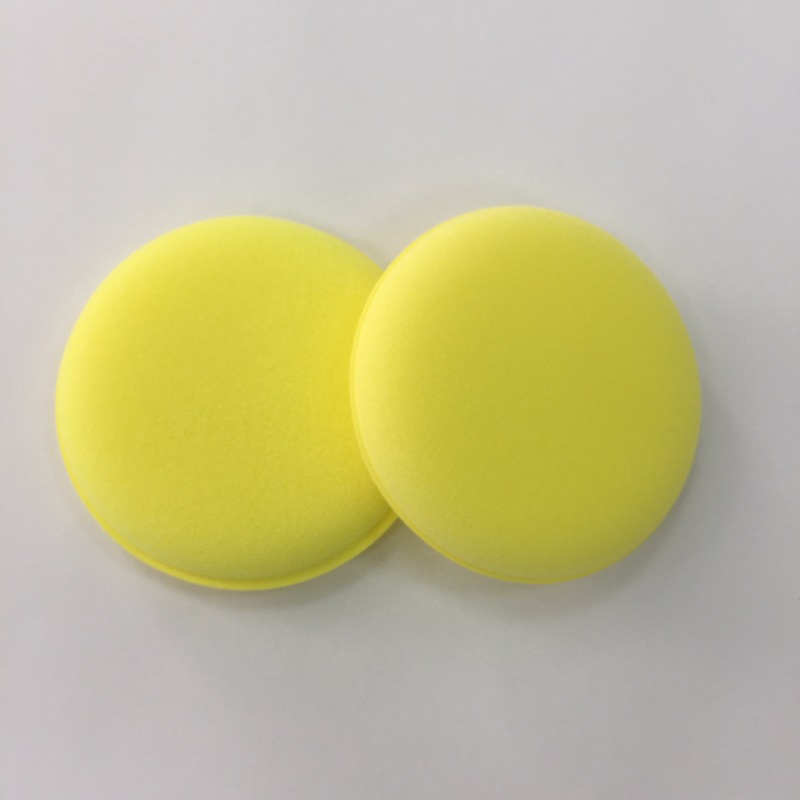Automotive-specific polishing and waxing sponge, ultra-dense round sponge, automotive edge-pressing and polishing small sponge, individual sponge details Picture