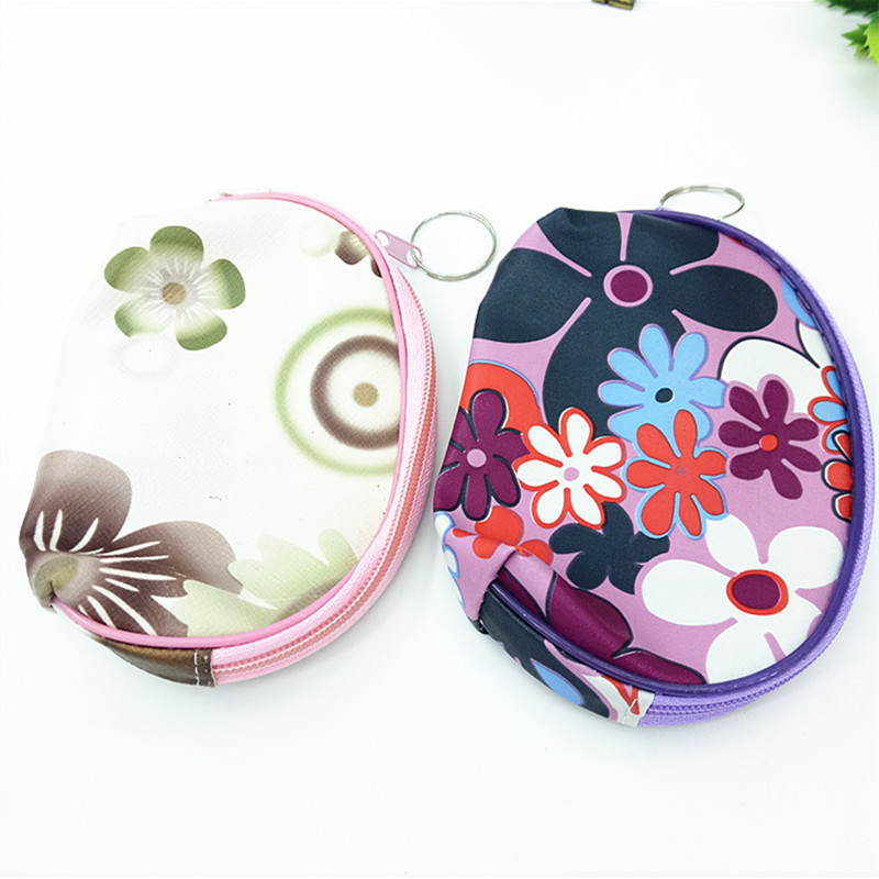 Wholesale key case, creative coin purse, cartoon fabric coin purse details Picture