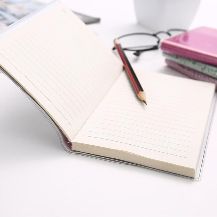Creative rubber-covered notepads, Korean stationery, student soft copy, student notebooks, diary wholesale Specification image