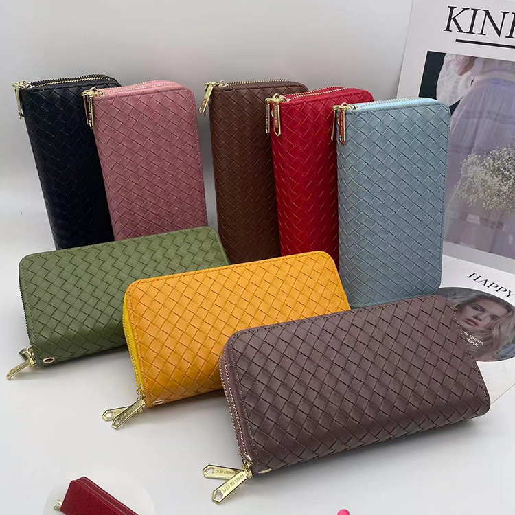 A tripod bag 0073 wallet women's long zipper card bag hand grab bag zero wallet