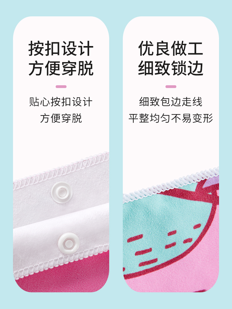Children's bath towels, capes, hooded bathrobes, quick-drying swimming absorbent, quick-drying, suitable for children to wear, beach towels custom-made Application Scenario