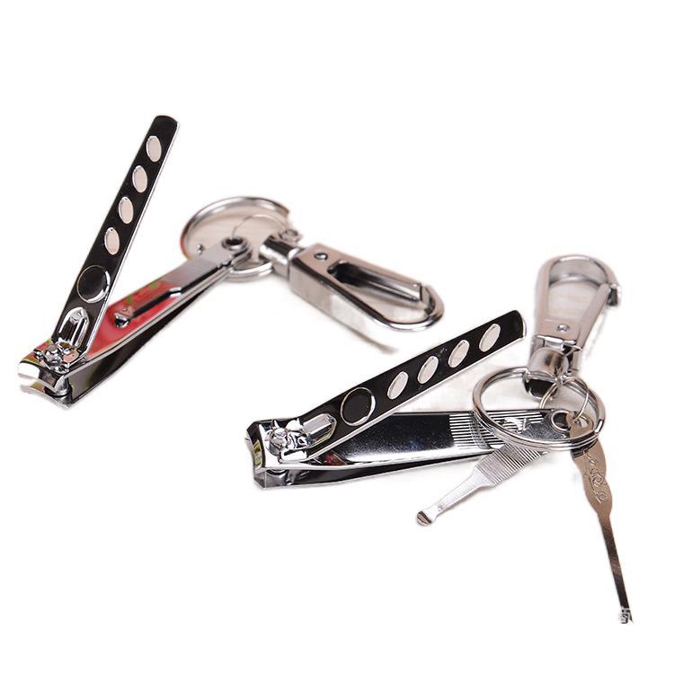 Factory direct supply Xinmeida keychain nail clipper set Nail care set 2-yuan store wholesale Application Scenario