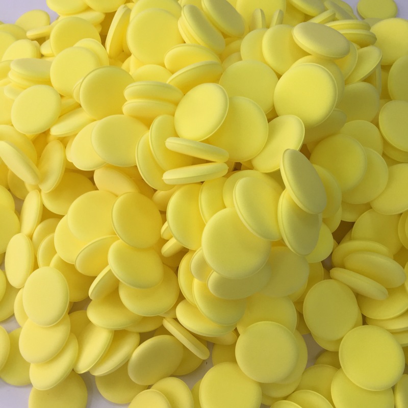Automotive-specific polishing and waxing sponge, ultra-dense round sponge, automotive edge-pressing and polishing small sponge, individual sponge Application Scenario