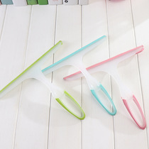 Water scraper bathroom floor soft plastic glass scraper office household glass wiper