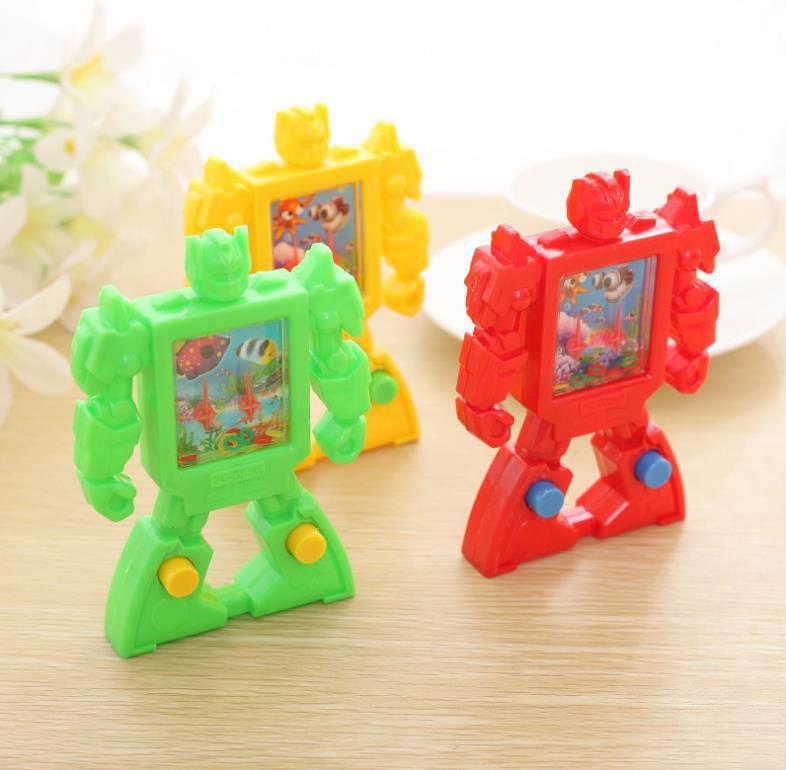 Small water machine, children's ring toss game, water machine robot shape water machine, two-yuan store, department store wholesale Specification drawing