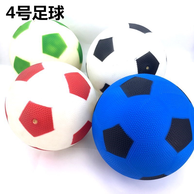 回款处理加厚200克PVC塑胶可充气篮球足球体育用品 批发详情图3