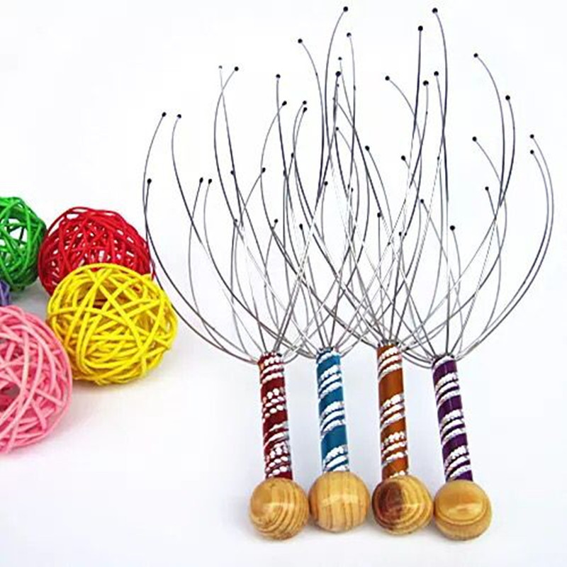The manufacturer supplies 12-head head massage claws and stainless steel claw massage devices