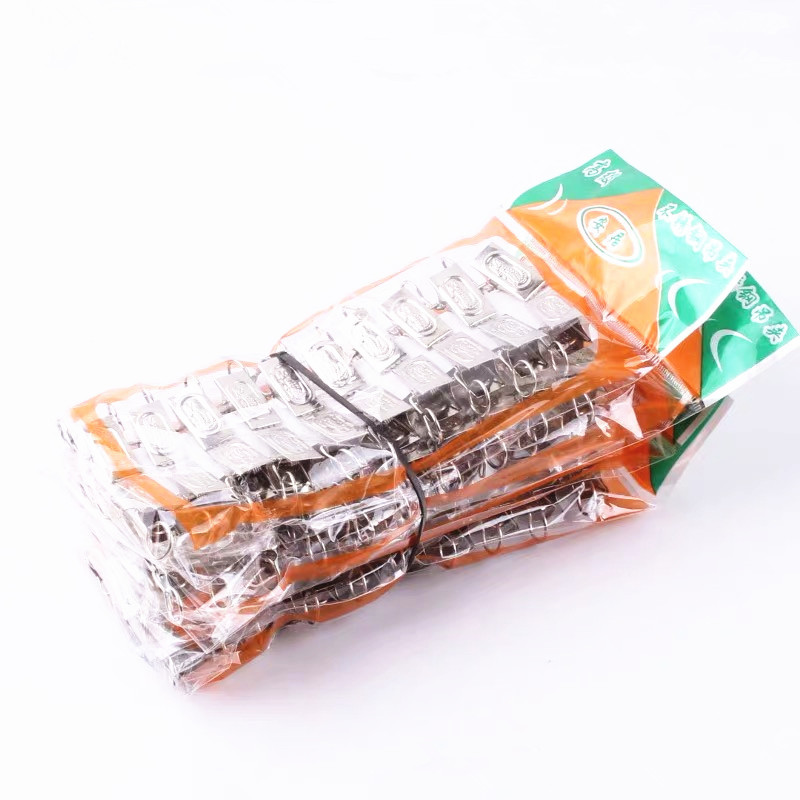 Metal clip Crocodile curtain clip Curtain clip Large crocodile clip nickel plated thick crocodile curtain clip binary shop