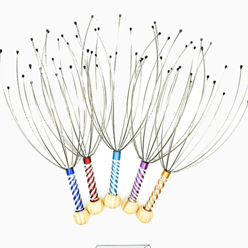 The manufacturer supplies 12-head head massage claws and stainless steel claw massage devices details Picture