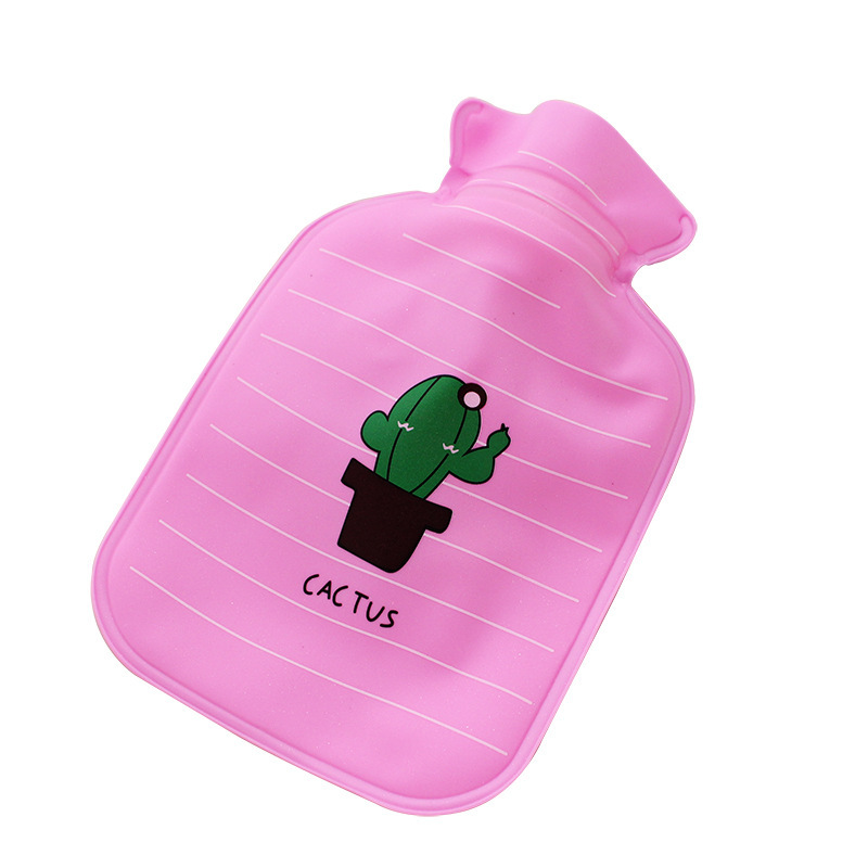Korean-style fresh and clean water-filled explosion-proof hot water bag, children and students' hand warmer, small cartoon hand warmer, hot water bag Item Picture