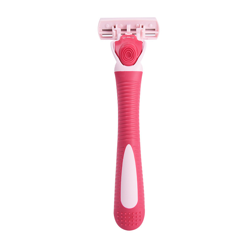 Factory direct sales, hotel shaving, rubber anti-slip handle, three-layer and six-layer blades, old-fashioned razor, manual razor Application Scenario