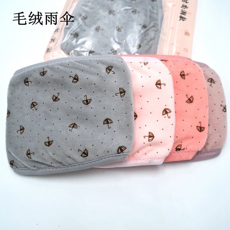 Wholesale of autumn and winter masks, men's and women's fabric, super soft velvet, breathable, cold-proof, warm, washable, cute and fashionable Specification image